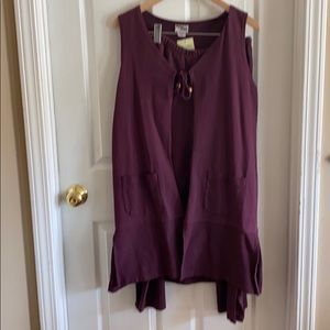 NEW Peanut Punch women’s size M cotton 2pc loungewear set